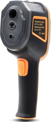 IR0001 Infrared (IR) Thermal Imager & Visible Light Camera with IR Resolution 1024 Pixels & Temperature Range from -4~572°F, 6Hz Refresh Rate, Black in Saudi Arabia