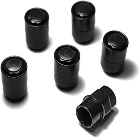 Rugged Ridge | Wheel Lug Nut Lock Kit, 5 Piece, 1/2-20 Thread, Black | 16715.21 in Saudi Arabia