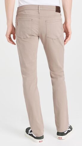 PAIGE Men's Federal Slim Straight Twill Pants in Saudi Arabia