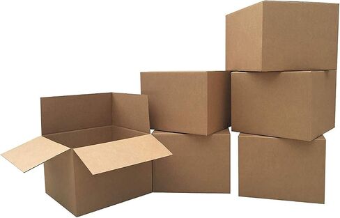 5 Medium Moving Boxes 20x14x10 Packing Cardboard Boxes- Bundle of 5 Boxes in Saudi Arabia