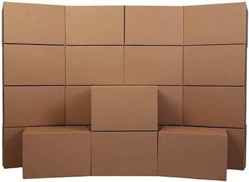 5 Medium Moving Boxes 20x14x10 Packing Cardboard Boxes- Bundle of 5 Boxes in Saudi Arabia