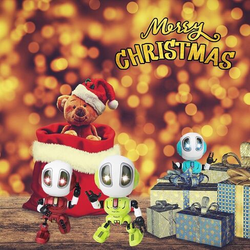 روبوت ناطق للأطفال - ألعاب ذكية جديدة للأولاد والبنات من عمر 3 إلى 9 سنوات، ألعاب روبوت شحن USB رائعة للأولاد والبنات بعمر 3 سنوات فما فوق (أخضر) in Kuwait