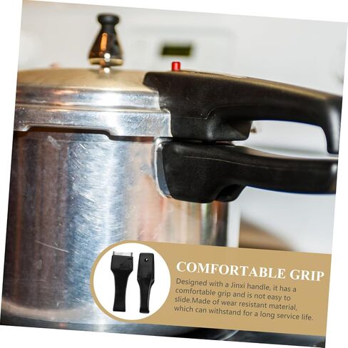 1 Pair Pressure Cooker Lid Handle Pressure Cooker Handle Grip Anti Scalding Pressure Cooker Grip Convenient Pot Handle Sauce Pot Handles Pan Grips Handle Metal Pot Cover Bakelite in Saudi Arabia