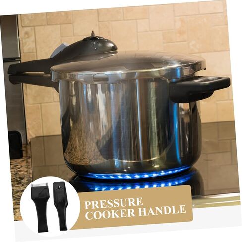 1 Pair Pressure Cooker Lid Handle Pressure Cooker Handle Grip Anti Scalding Pressure Cooker Grip Convenient Pot Handle Sauce Pot Handles Pan Grips Handle Metal Pot Cover Bakelite in Saudi Arabia