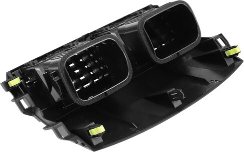 ACROPIX لوحة تنفيس هواء السيارة، لوحة القيادة الأمامية المركزية لمنفذ مكيف الهواء، لوحة تهوية مناسبة لسيارة Toyota Corolla - عبوة من قطعة واحدة باللون الأسود in Kuwait