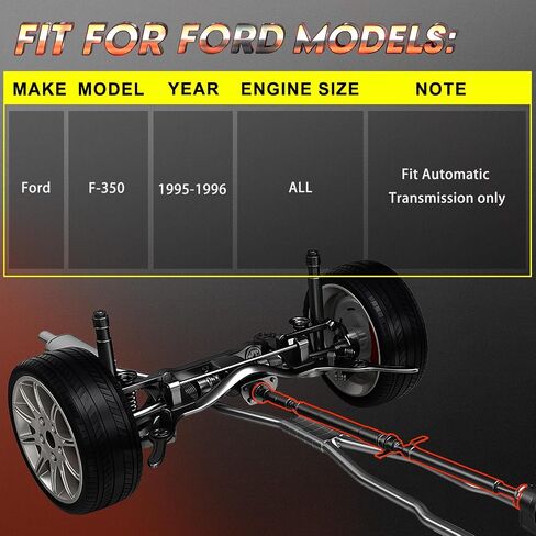 مجموعة عمود الدفع الأمامي مناسبة لفورد F-350 1995-1996 OE # AA1659449, 659449-ناقل حركة أوتوماتيكي فقط in Saudi Arabia