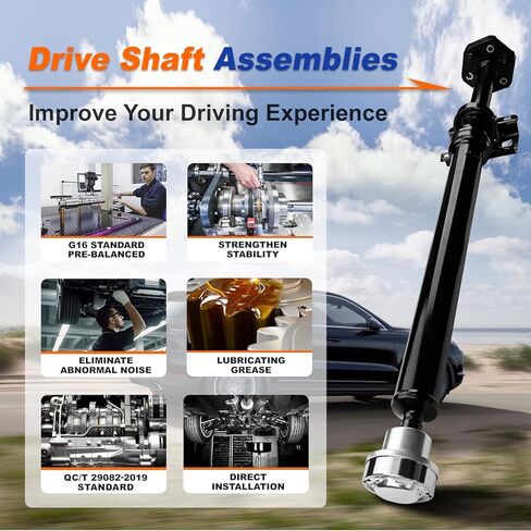 DriveXpert عمود الدفع الخلفي عمود الدعامة مجموعة عمود الإدارة مناسب لبورشه كايين (باستثناء TurboS) 2003-2010 | فولكس فاجن طوارق 2002-2010 استبدال #7L6521102J، 7L6521102M in Kuwait