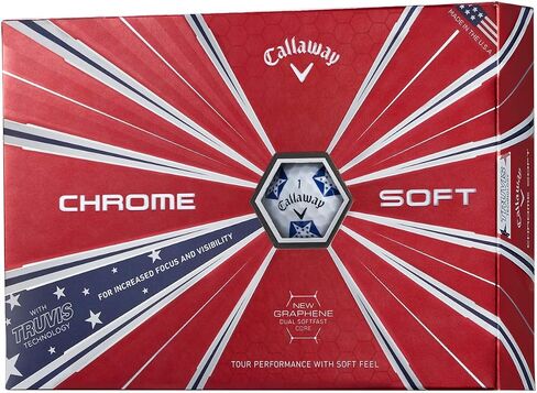 Callaway Golf Chrome Soft Truvis Golf Balls, (One Dozen), Prior Generation in Saudi Arabia
