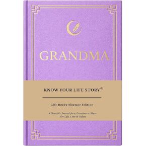 Know Your Life Story®, Mom Gifts: I Want to Know Your Life Story Leather Journal (Hardcover) – Sentimental Keepsake for Mother's Day, Birthday & Christmas – 300+ Prompt Questions – Perfect Gifts from Daughter & Son in Kuwait