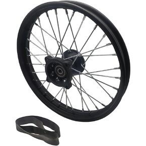 14" Front Wheel Rim for 110cc 125cc Dirt Bike tao TTR SSR CRF Apollo 12mm Axle in Kuwait