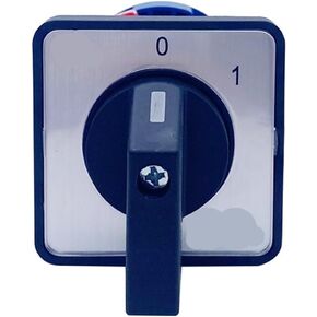 22mm Off-ON 20A 220V Single Hole Power Supply Cut Off Stop Start Two Positions 1 Pole YMW26-20/1S LW26 LW28 in Kuwait