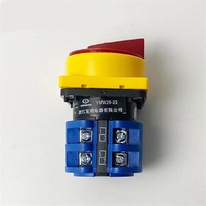 مفتاح كامة التحويل الكهربائي العالمي LW26-25GS/04 380 فولت 25A مقبض قطع الطاقة عزل التحكم الرئيسي قفل التشغيل in Kuwait