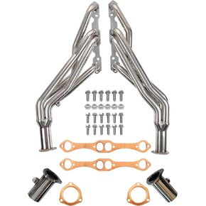 Long Tube Exhaust Headers for 1988-1998 OBS Chevy GMC C1500 C2500 K1500 K2500 304 Stainless Steel 2WD 4WD 4X4 5.0L 5.7L 305 350 Silverado Sierra 1-5/8 Inch Primaries 2-1/2 Inch Collectors in Kuwait