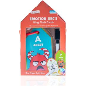 Open The Joy Dry Erase Emotion Flash Cards for Kids – ABC Feelings Learning Set, Reusable SEL Cards, Emotional Intelligence Activities, Preschool & Therapy Learning Toys Ages 3+ in Kuwait