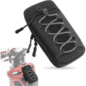 2026 New E Bike Bag for Front Frame,Waterproof Bike Pouches for Adult Bikes with Reflective Rope & Dual Compartments,Universal Electric Dirt Bikes Bag Motorcycle Accessories in Kuwait