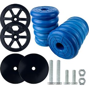SSR-217-40 Rear Suspension Air Helper Spring Compatible with Sierra 1500 Silverado 1500 2019-2024 Rear Air Spring Blue in Kuwait