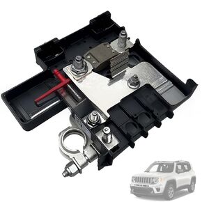 68256605AA Battery Control Unit Fuse Box Battery Terminal Compatible with Jeep Renegade 2015-2020 & Fiat 500X 2016-2018 Replace 68256605AA Battery Stabilization Control Module in Kuwait