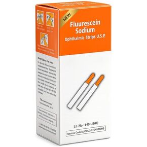 Fluurescein Sodium Opthalmic Strips (100 Pcs) in Kuwait