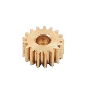 17T 0.5M Copper Gear OD=9.5mm 2.98mm Hole 4mm Thickness 17Z Metal Pinion 174A in Kuwait