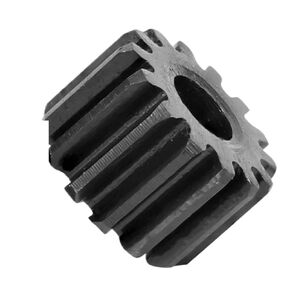 ترس 1M-12T/13T/14T/15T/16T/17T/18T/19T/20T/21T/22T SC45# ملحقات نقل التروس الأسطوانية المصنوعة من الفولاذ الكربوني الأسود (1M21T - التجويف 6 مم) in Kuwait
