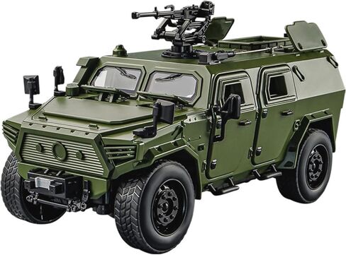 MOUDOAUER 1/18 Scale Chinese 3th Generation Off Road Vehicle Model Fighter Military Model Alloy Tank Model for Collection in Kuwait