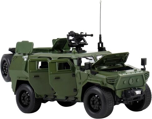 MOUDOAUER 1/18 Scale Chinese 3th Generation Off Road Vehicle Model Fighter Military Model Alloy Tank Model for Collection in Kuwait