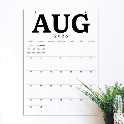 TF Publishing يوليو 2026 - يونيو 2027 تقويم حائط ملصق فني متوسط ​​مع أوراق تمزيق الورق الممتازة - 12 شهرًا من السنة الأكاديمية 2026-2027 مكتب أو تقويم مكتب معلق للجداول - 12 بوصة × 17 بوصة in Kuwait