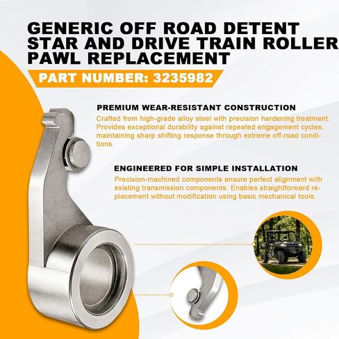 3235982 3235452 عام للطرق الوعرة Detent Star وDrive Train Roller Pawl لـ Polaris ACE General RZR Ranger 1000 900 Ranger General XP 570 2013-2023 in Kuwait