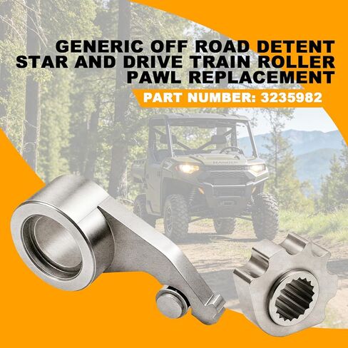 3235982 3235452 عام للطرق الوعرة Detent Star وDrive Train Roller Pawl لـ Polaris ACE General RZR Ranger 1000 900 Ranger General XP 570 2013-2023 in Kuwait