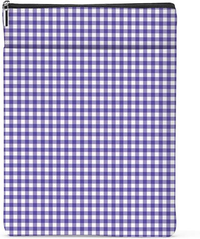 Gingham Book Sleeve,Plaid Checkered Book Sleeve Pouch Protector for Paperbacks Bookish Gifts Reading Accessories for Women Colleagues Counselor Classmates Birthday Christmas Anniversary Graduation in Saudi Arabia