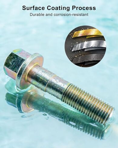10Pcs Front Subframe Crossmember Bolts Fit for Acura Integra K Swap 1994-2001 Honda Civic EG 1992-1995, Front Subframe Crossmember Parts Replacement in Kuwait