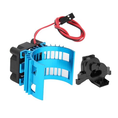 Sonew RC Car Aluminum Alloy Heatsink Set Motor Holder with Bottom Plate for (Black) in Kuwait