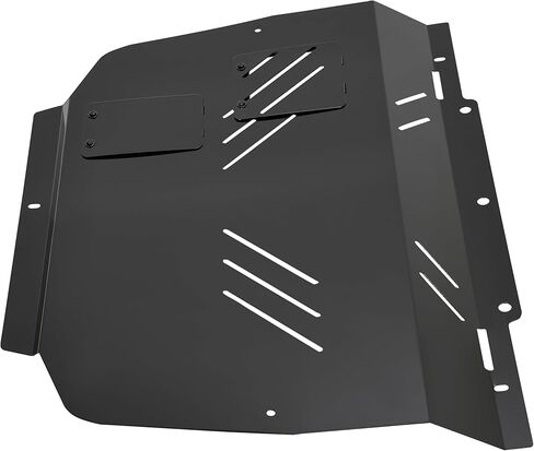ALMULOO Engine Splash Shield أسود متوافق مع 2016-2021 Honda Civic مسحوق الألومنيوم المطلي in Kuwait