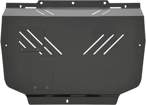 ALMULOO Engine Splash Shield أسود متوافق مع 2016-2021 Honda Civic مسحوق الألومنيوم المطلي in Kuwait
