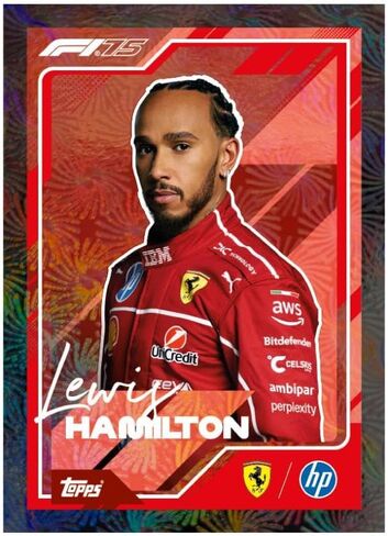 Topps Formula 1 Sticker Collection 2025 - Complete Sticker and Album Set (Contains a 40 Page Album Plus All 156 Stickers Including 36 foil Stickers and 10 kiss-Cut car Stickers). in Kuwait