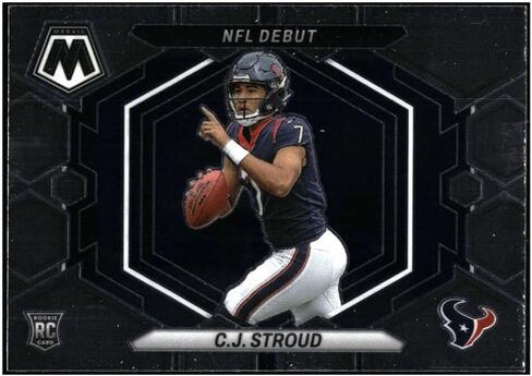 سي جيه ستراود آر سي 2023 بانيني موزاييك NFL لاول مرة رقم 3 ROOKIE NM+-MT NFL Football Texans in Kuwait