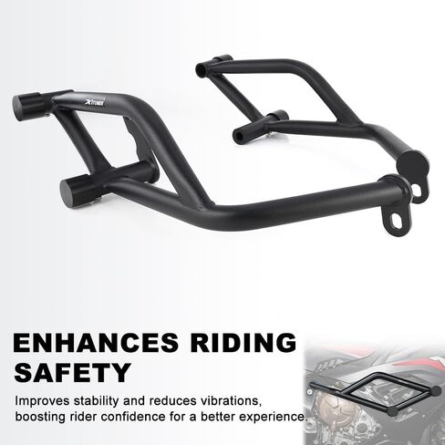 Xitomer Crash Cage متوافق مع S1000RR 2019-2025، 2022-2025 S1000RRM محرك الحرس حيلة قفص دراجة نارية تحطم بار الطريق السريع بار سباق السكك الحديدية in Kuwait