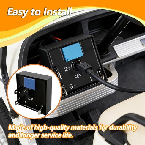 30 Second Brake Light Timer Relay Universal for Golf Cart, 12V 24V 36V 48V Brake Switch Delay Module Replacement in Kuwait