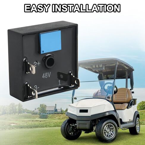 Brake Light Timer Relay, Replacement 30 Second Brake Switch Fit for 12V, 24V, 36V, 48V Golf Cart Safety Boost in Kuwait