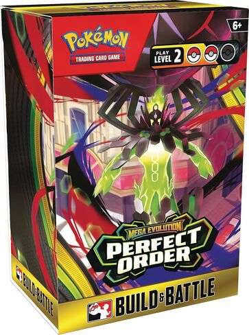 Pokémon TCG: Mega Evolution—Perfect Order Build & Battle Box in Kuwait