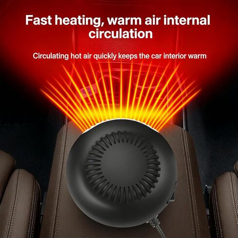 ABS Windshield Deicer 12-24V Easy Installation for Immediate Warmth and Safe Commutes in Cold ABS Fan in Saudi Arabia