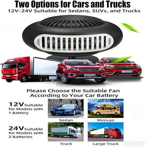 ABS Windshield Deicer 12-24V Easy Installation for Immediate Warmth and Safe Commutes in Cold ABS Fan in Saudi Arabia