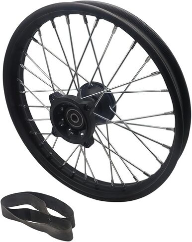 14" Front Wheel Rim for 110cc 125cc Dirt Bike tao TTR SSR CRF Apollo 12mm Axle in Kuwait