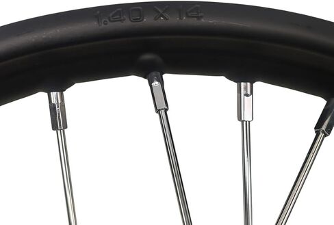 14" Front Wheel Rim for 110cc 125cc Dirt Bike tao TTR SSR CRF Apollo 12mm Axle in Kuwait