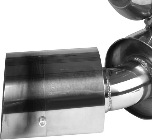 Spec-D Tuning Dual Exhaust Catback System Burnt Tip Compatible with 2003-2007 Infiniti G35 2Dr Coupe in Kuwait