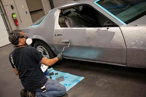 Eastwood OptiFlow Roll-On Ultimate Epoxy and Urethane Primer Paint with DSB Dustless Block Sanding Kit | Gray in Kuwait