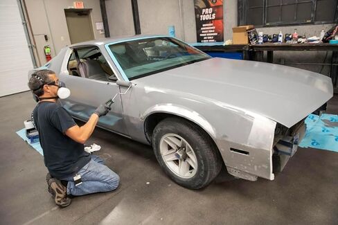 Eastwood OptiFlow Roll-On Ultimate Epoxy and Urethane Primer Paint with DSB Dustless Block Sanding Kit | Gray in Kuwait