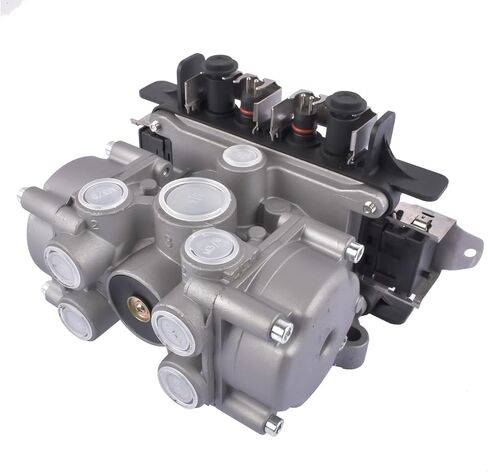 ABS ECU Valve Assembly 2S/2M 12V Replacement 4005001020 S4005001020 for Standard Trailers Heavy Duty Commercial Truck Trailer Brake System Control Module in Kuwait