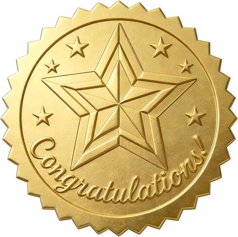 Graduation Class of 2026 Stickers 2 Inch 100Pcs Gold Embossed Graduation Thank You Stickers Gold Foil Grad Sticker for Grad Envelopes Seals Cards Invitations Announcements Party Favors in Kuwait