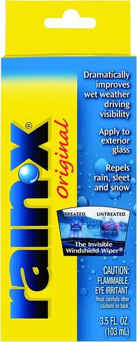 معالجة الزجاج الأصلية من Rain-X (800002242-10PK) - 3.5 أونصة، (علبة مكونة من 10 قطع) in Kuwait